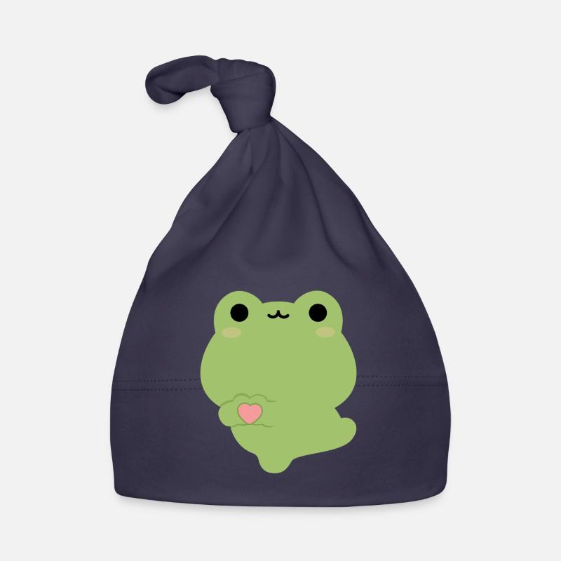 Love Frog Organic Baby Cap
