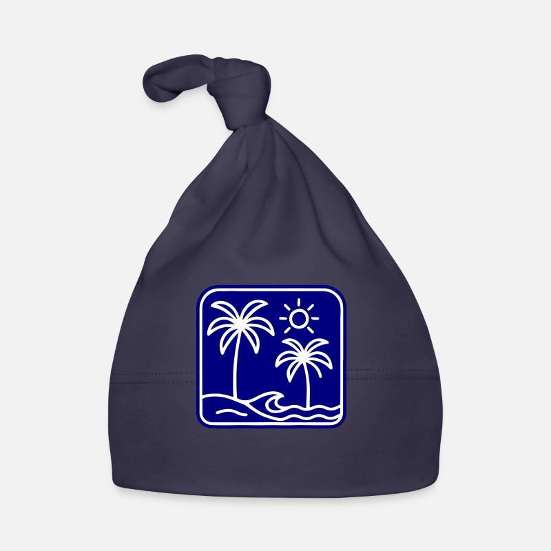 Palmiers de mer d’été de l’île Bonnet bio Bébé
