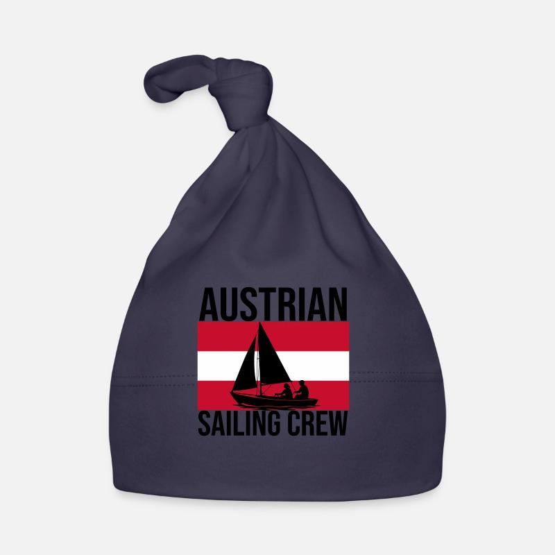 Austrian Sailing Crew Segelshirt Baby Bio-Mütze