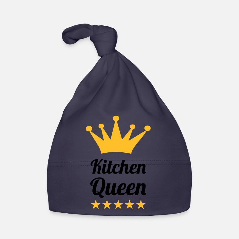 Kitchen Queen - Baby Bio-Mütze - Navy