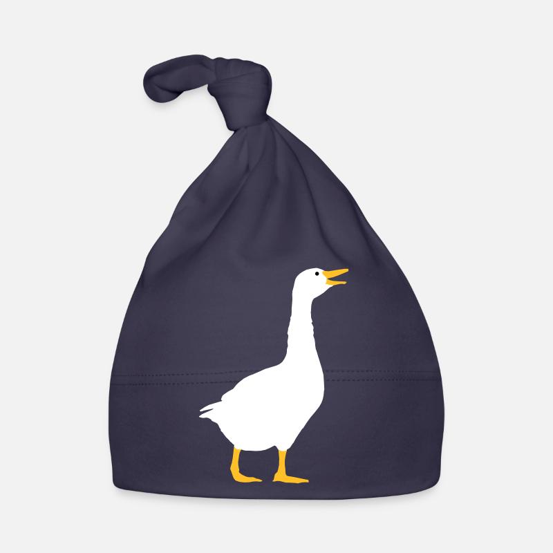 Lachende Gans Design Baby Bio-Mütze