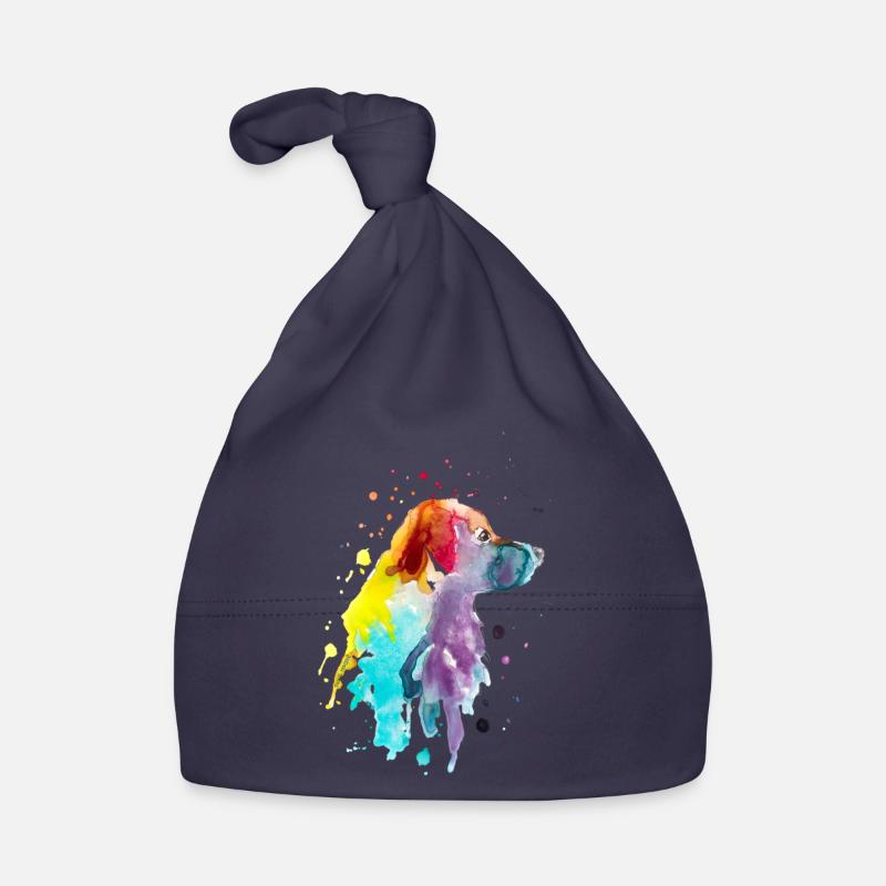 Berger australien - Bonnet bio Bébé - marine