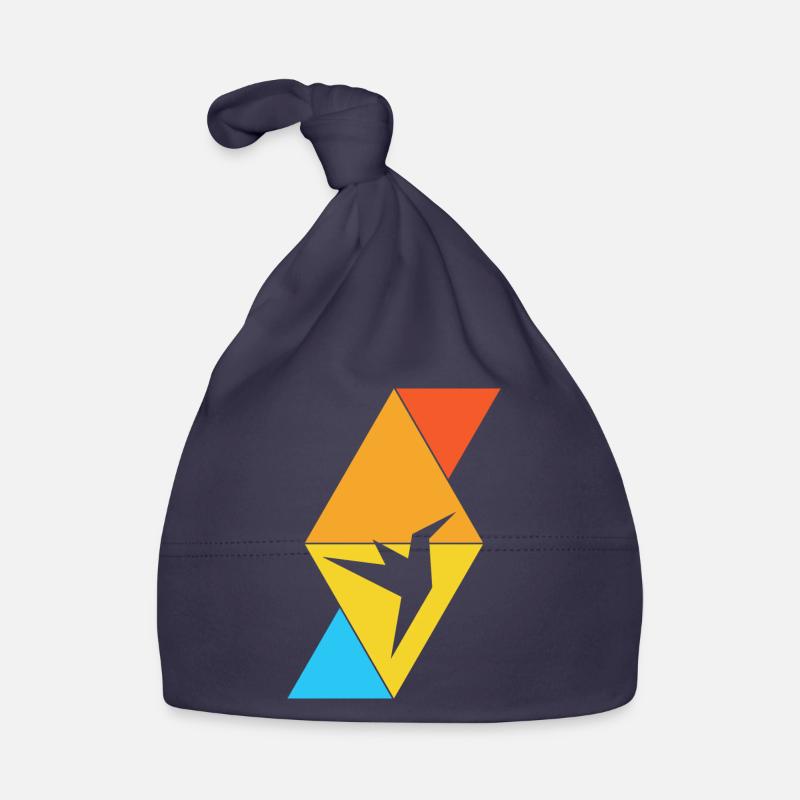 Colibri - Bonnet bio Bébé - marine