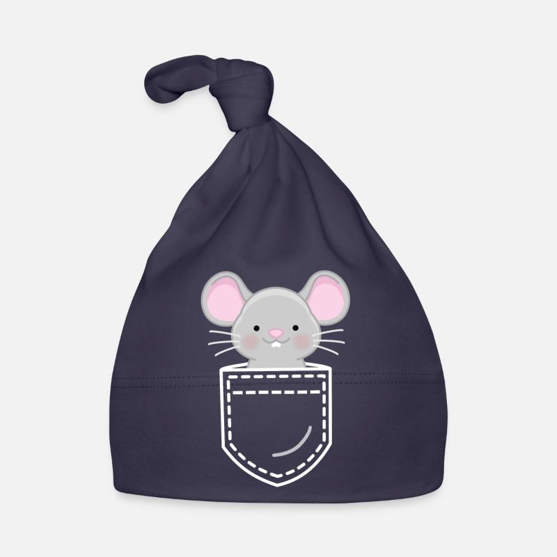 Maus Mäuse Baby Bio-Mütze