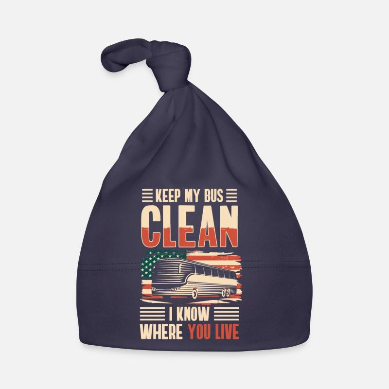 Driver Occupation Work Truck driver Organic Baby Cap