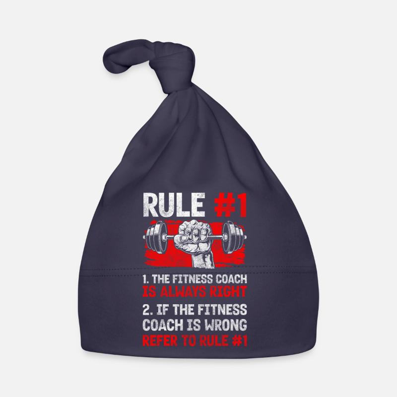 Trainer Gym Pumps Bench Press Organic Baby Cap