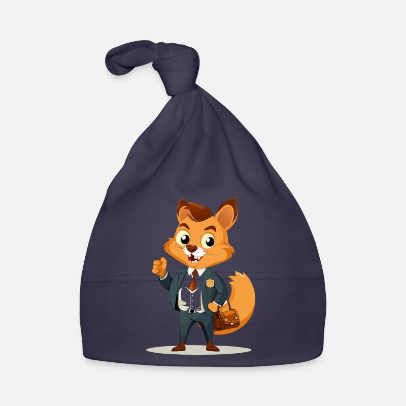 Banker Squirrelnut Organic Baby Cap