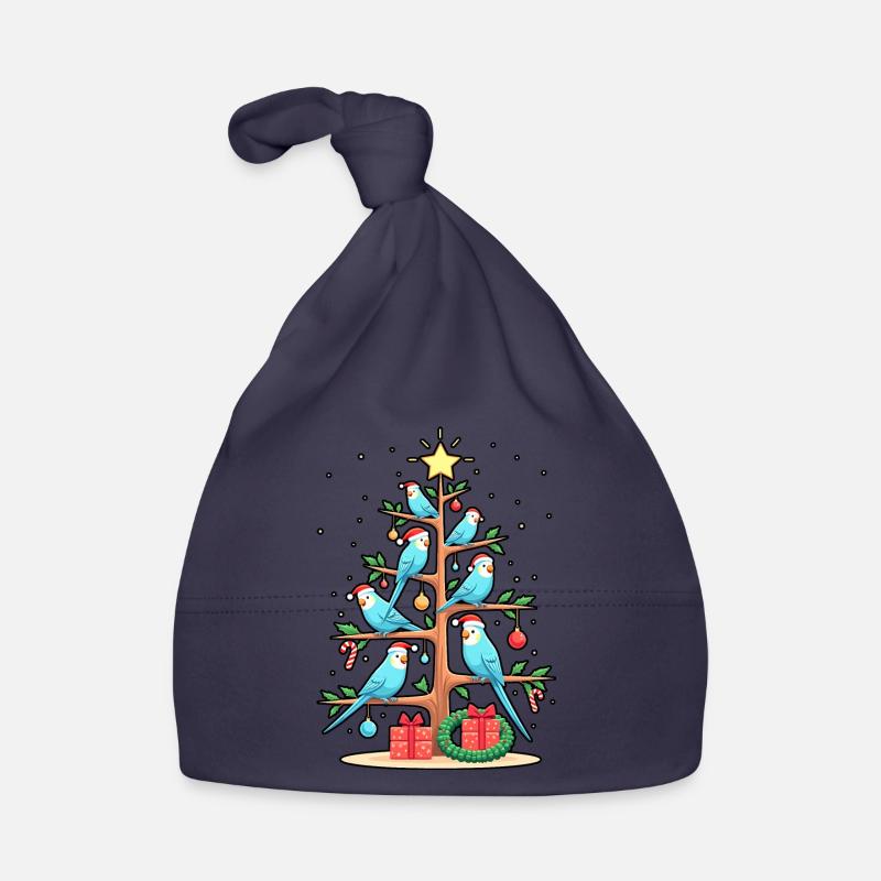 Arbre de Noël Perruche Oiseau Arbre de Noël Bonnet bio Bébé
