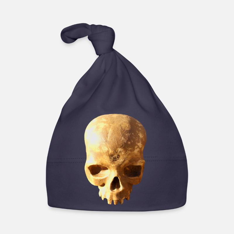 Fond de crâne - Bonnet bio Bébé - marine