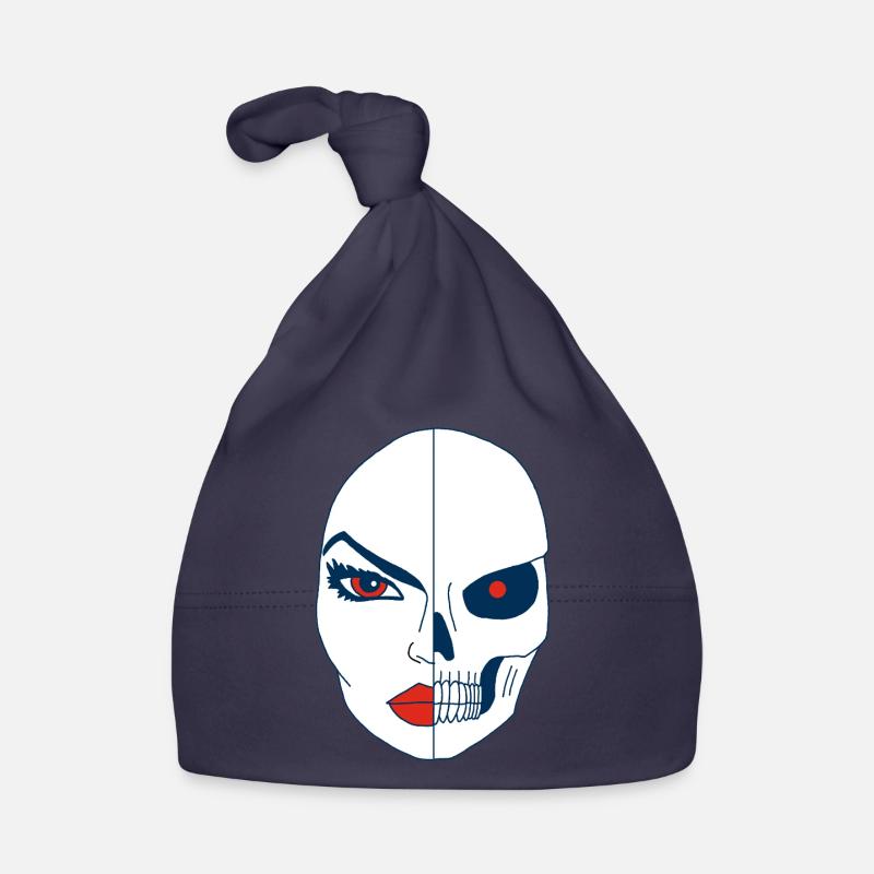 Death and its face Organic Baby Cap