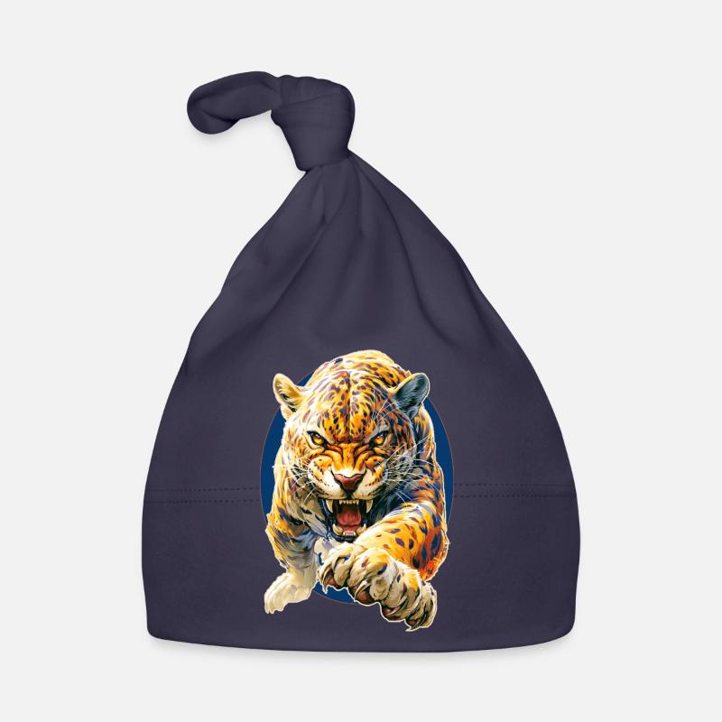 Léopard Bonnet bio Bébé