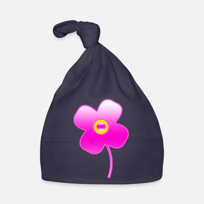 Blumen Baby Bio-Mütze