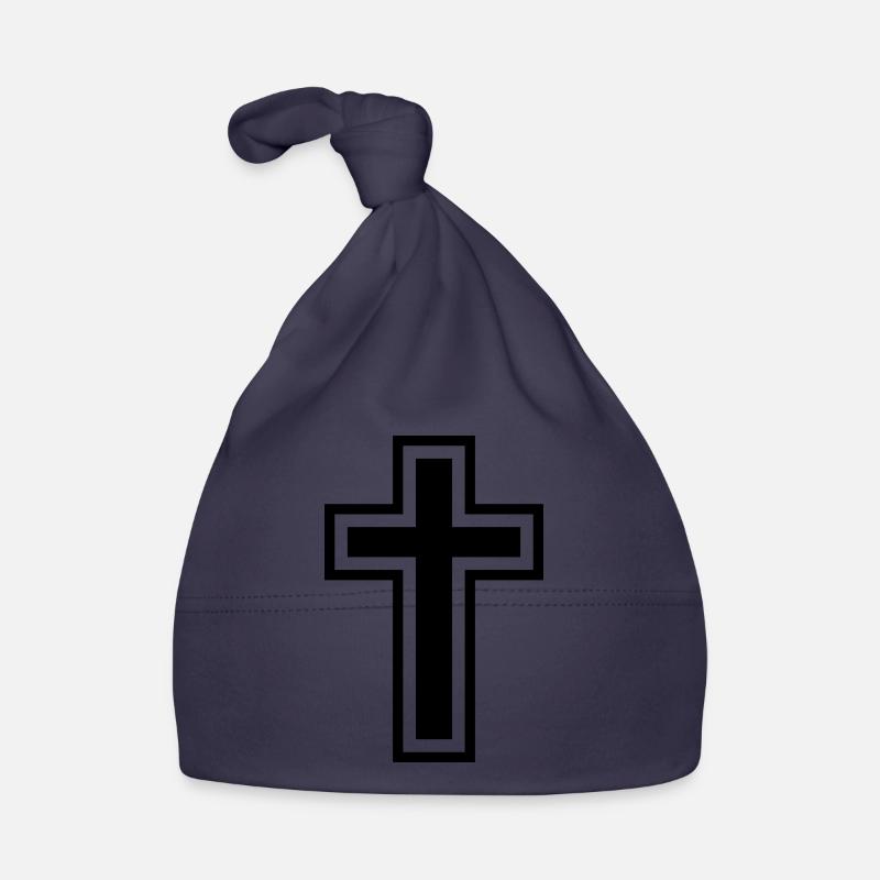 Cross Organic Baby Cap