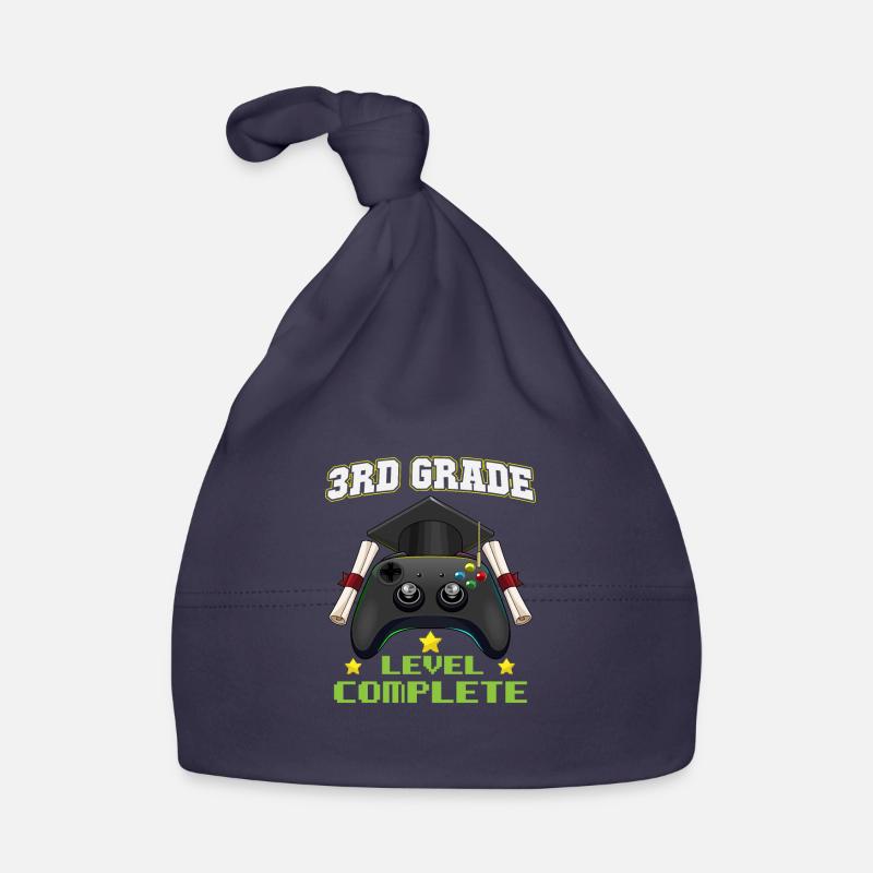3rd Grade Level Compelete Elemenatary Graduation Organic Baby Cap