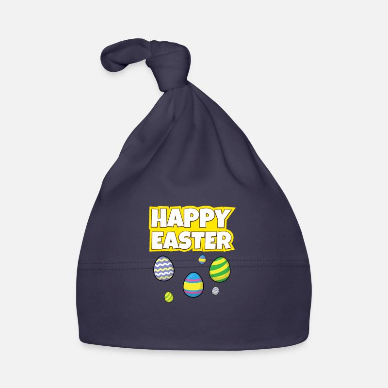 Happy Easter Cute Funny Easter Ostern Rabbit Baby Bio-Mütze