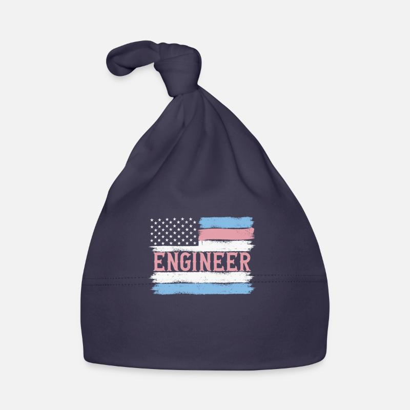 US Pride Technician Mechanic Gift Idea Baby Bio-Mütze