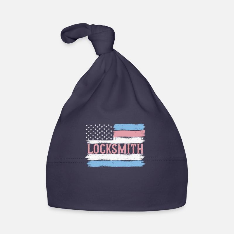Idée cadeau du mécanicien métallurgiste US Pride Bonnet bio Bébé