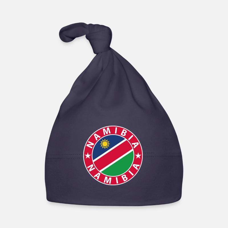 Namibia - Baby Bio-Mütze - Navy