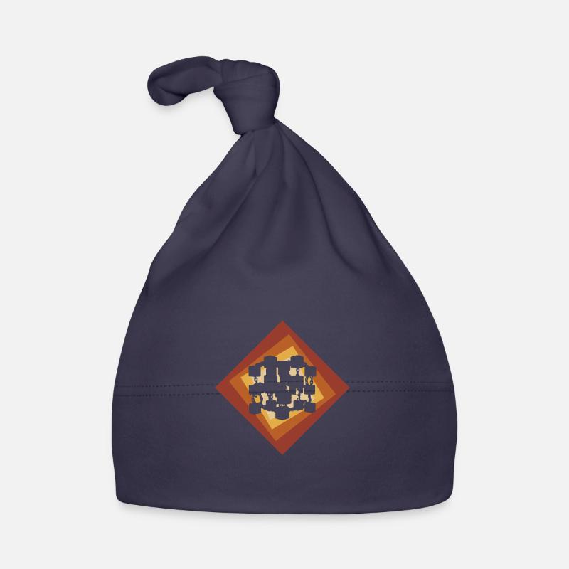Crypto Bitcoin Blockchain Organic Baby Cap