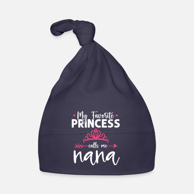 Ma princesse préférée m’appelle Nana Princess Bonnet bio Bébé