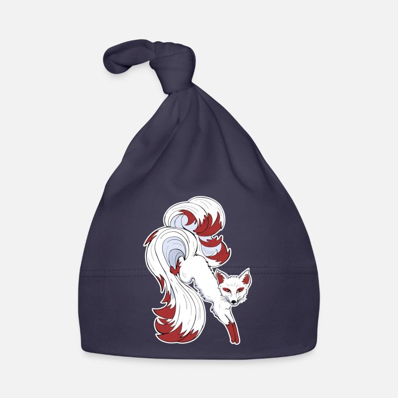 Nine-tailed fox Organic Baby Cap