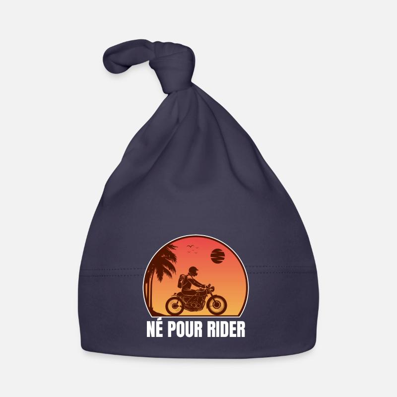 né pour rider Bonnet bio Bébé