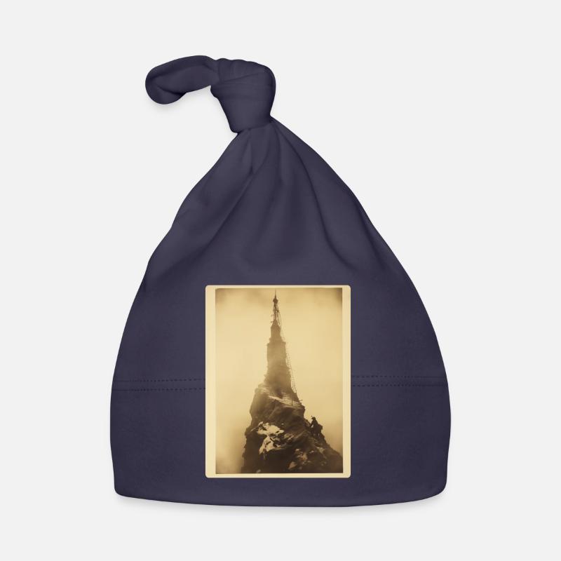 La Flèche - Bonnet bio Bébé - marine