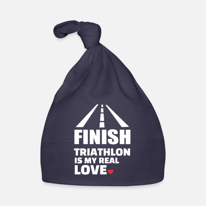 Ich Liebe Triathlon Baby Bio-Mütze