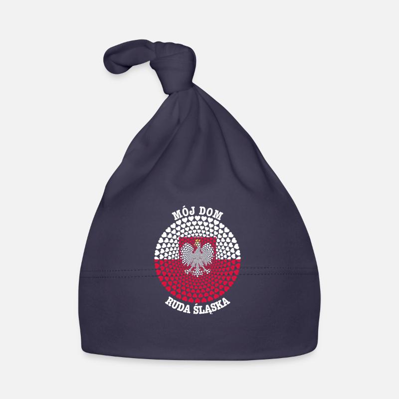 RUDA ŚLĄSKA - Bonnet bio Bébé - marine