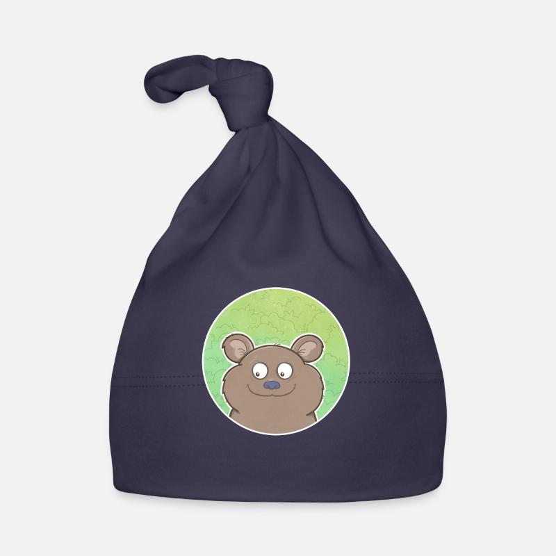 Bear Organic Baby Cap