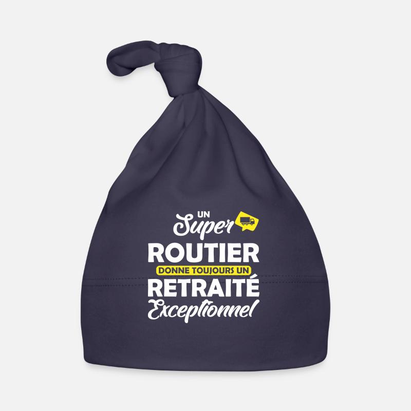 super routier - retraité exceptionnel Bonnet bio Bébé