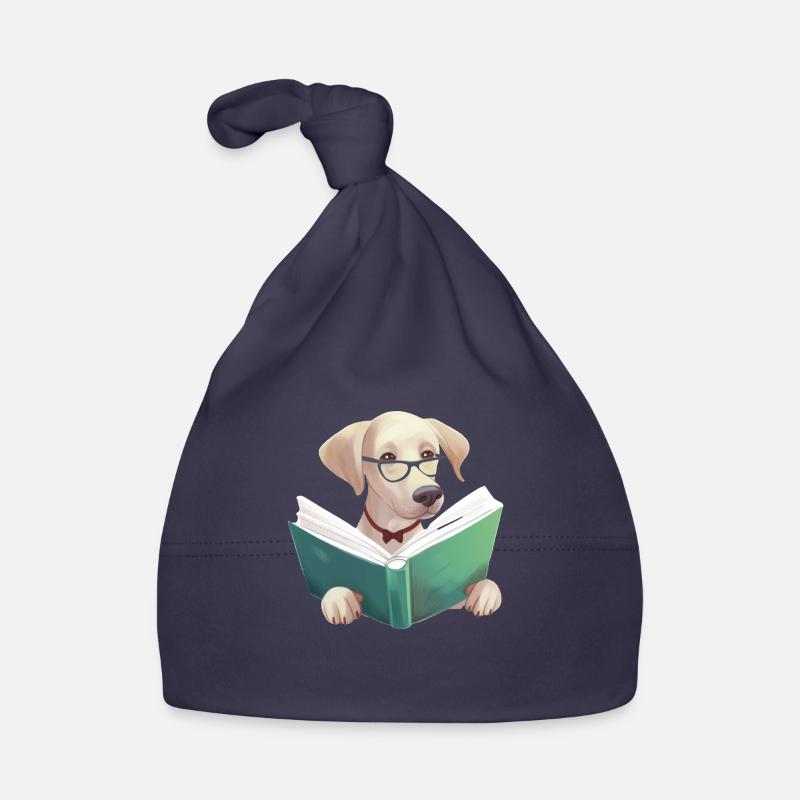 Hunde Bücher Labrador Buch Hund Lesen Hundehalter Baby Bio-Mütze