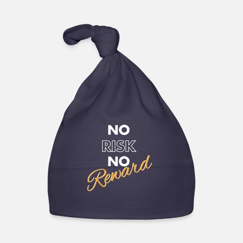 No Risk No Reward - Bonnet bio Bébé - marine