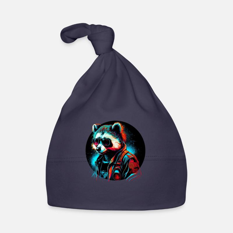 Cyber raton laveur Bonnet bio Bébé
