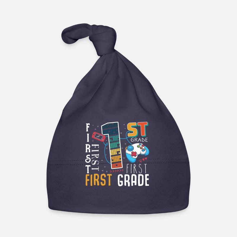 1. Klasse Gaming Schulkind Baby Bio-Mütze
