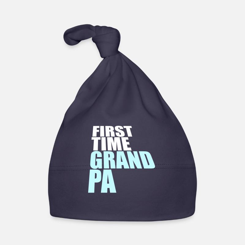First Time Grandpa Bester Opa Großvater Liebe Opi Baby Bio-Mütze