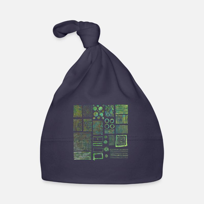 Graphic Organic Baby Cap