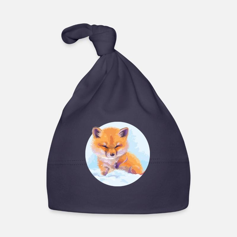 Fox Organic Baby Cap