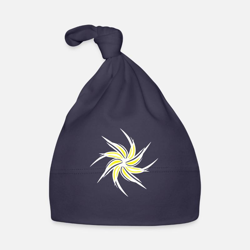 Tourbillon Fleur Printemps Eté Fleurs Fine Art Bonnet bio Bébé