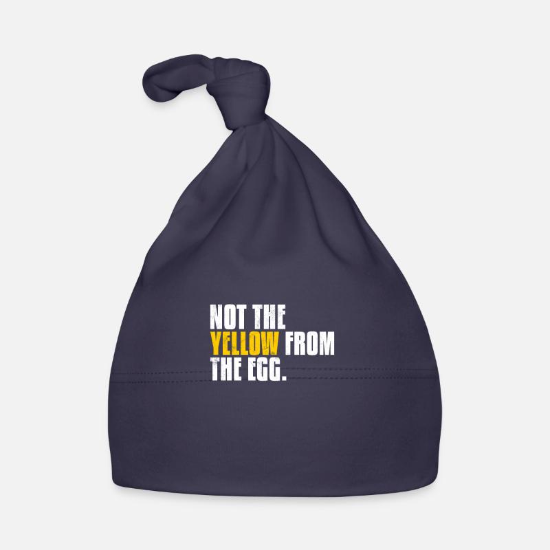Not The Yellow From The Egg Denglisch Sprichwort Baby Bio-Mütze