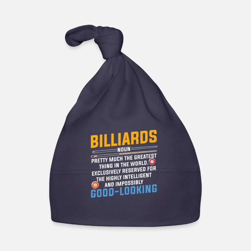 Billiards Pool Billiards Billiards Ball Billiards Cook 8Ball Organic Baby Cap