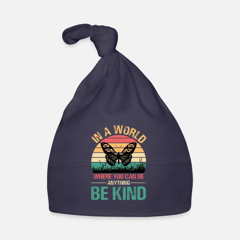 Butterfly Be your own butterfly Organic Baby Cap