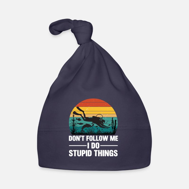 Diving Retro Diving Device Marine World Divers Diving Organic Baby Cap