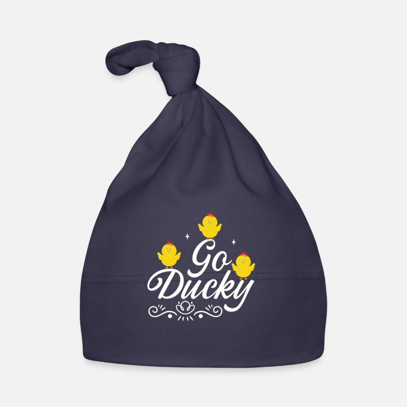 Duck family Rubber ducks Bathing duck Duck Organic Baby Cap