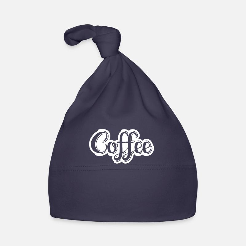Kaffee Sarkasmus Freunde Glück Freude Cappuccino Baby Bio-Mütze