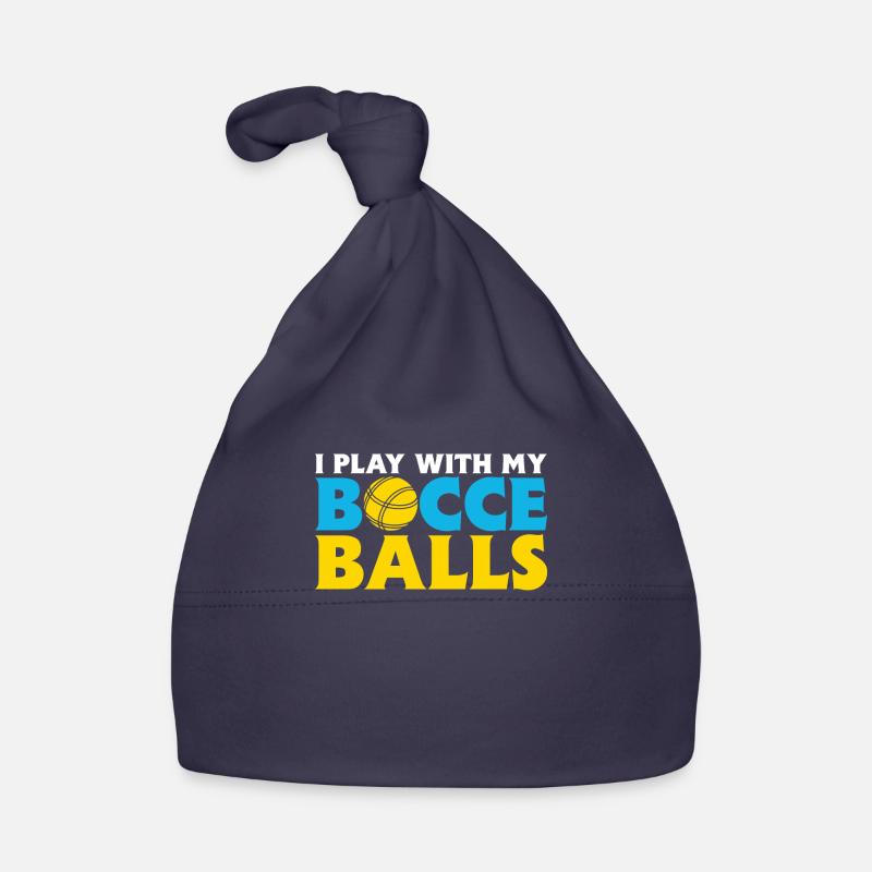 Bocce Spruch Bocce Ball mit Jack Bocci Game Bocce Baby Bio-Mütze