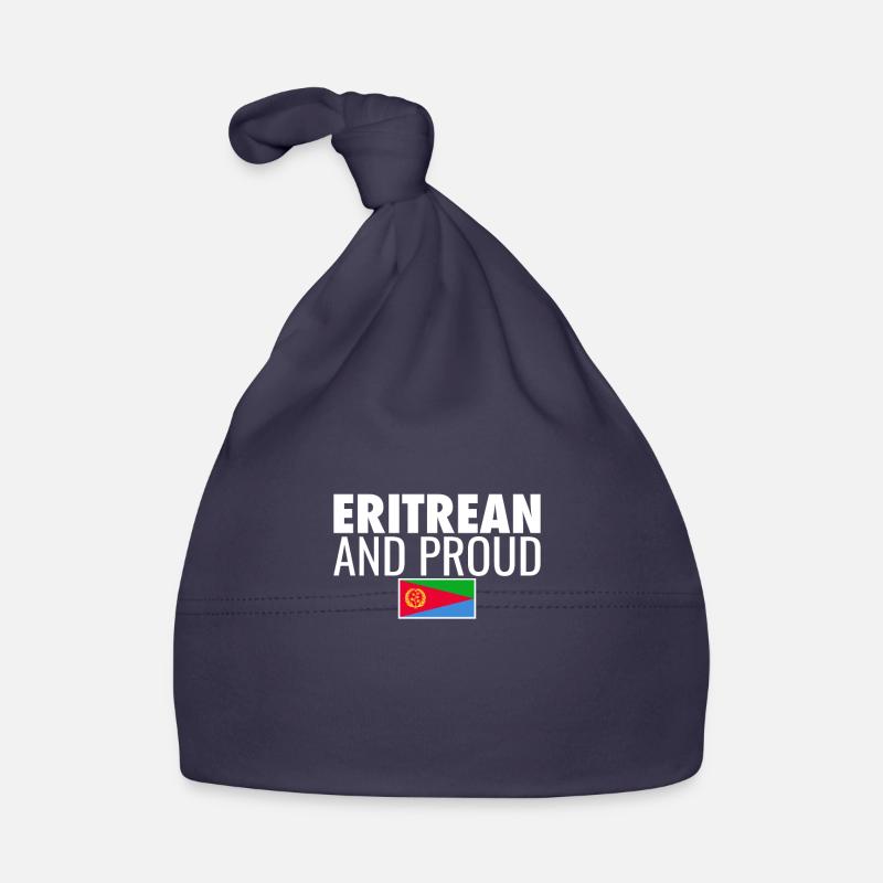 Érythréen et fier Érythrée Drapeau érythréen Bonnet bio Bébé