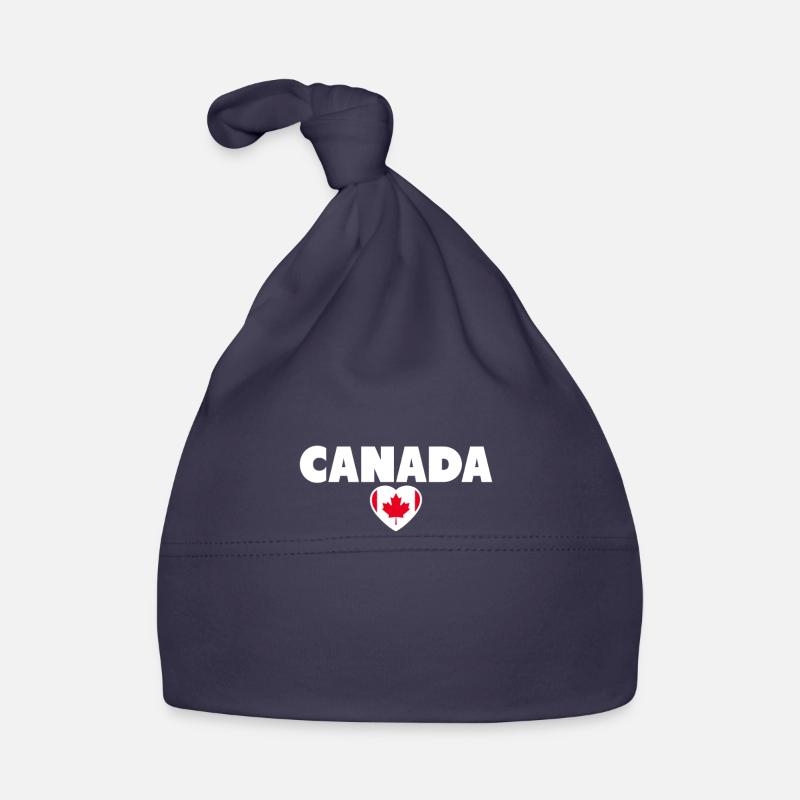 Canada Canada Drapeau canadien Bonnet bio Bébé