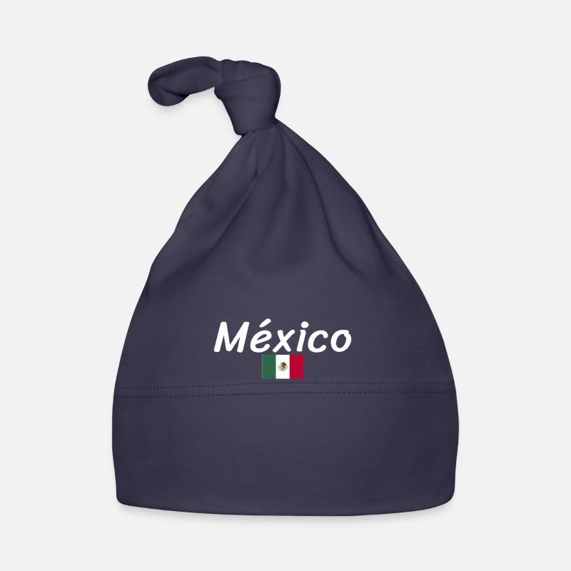Mexico Mexican Flag Mexican Organic Baby Cap