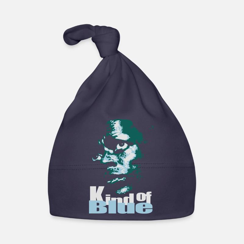 Blue jazz flex - Bonnet bio Bébé - marine